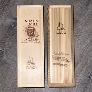 Wooden Bourbon Boxes